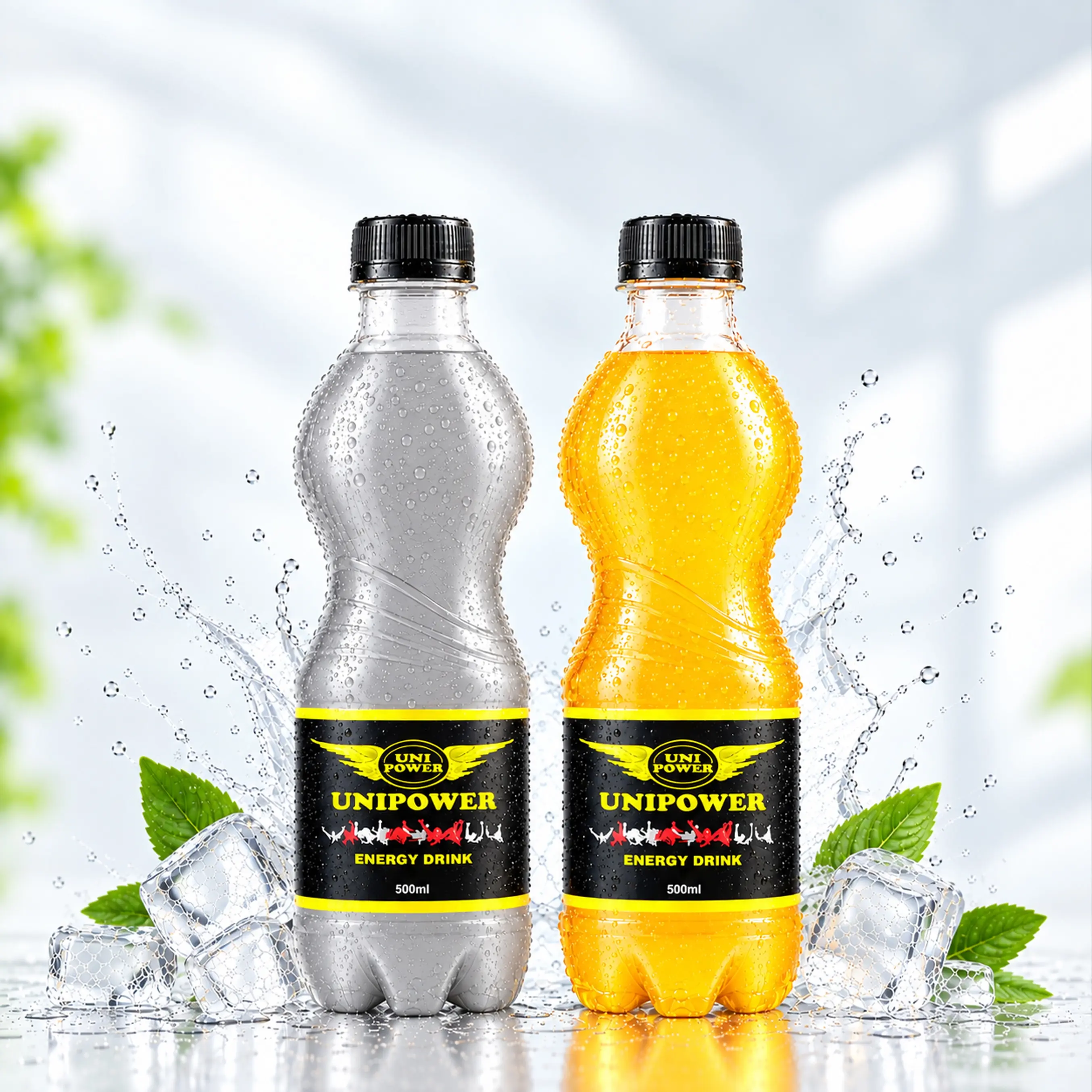 Uni Power 500 ml energy drink pet bottle
